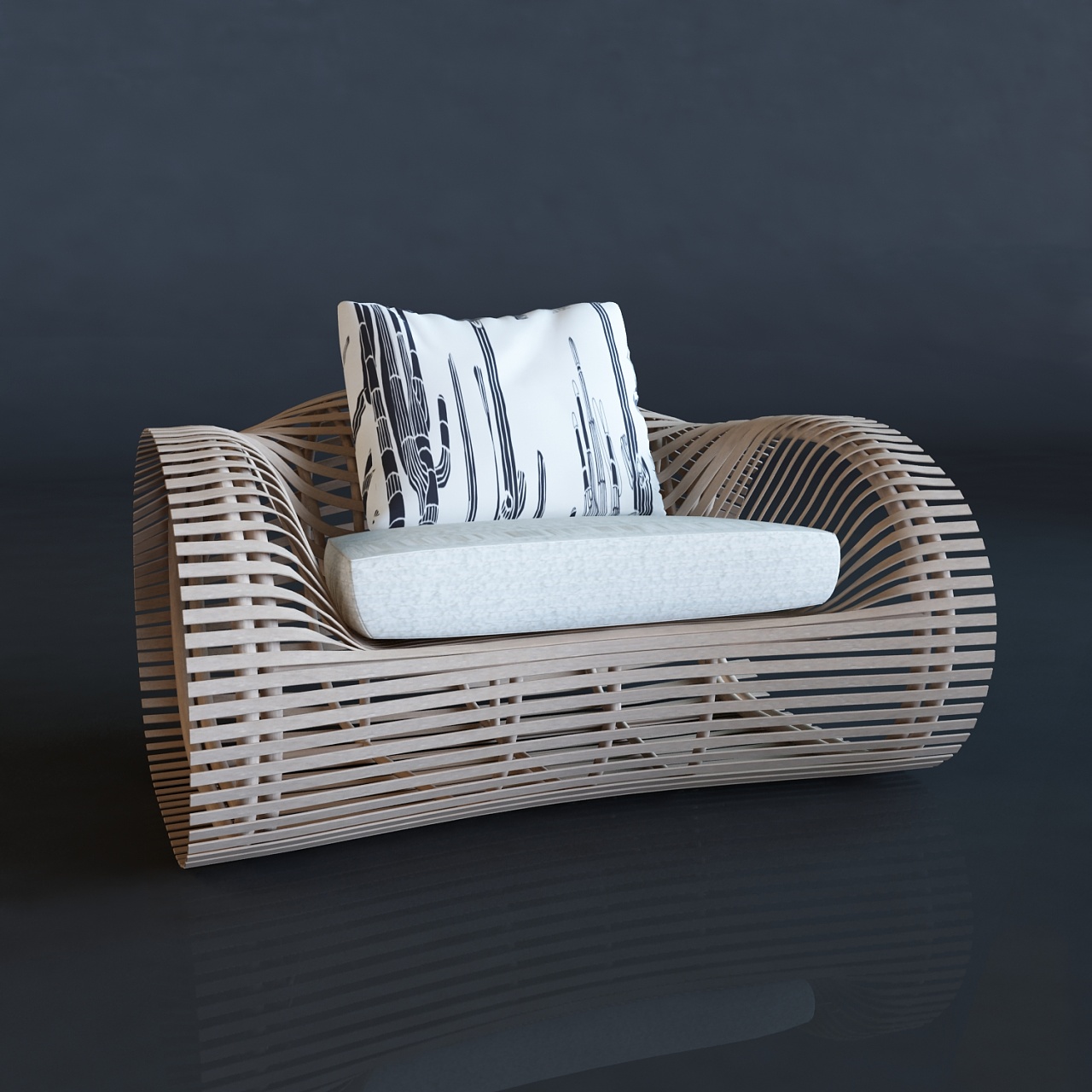 沙发单体|工业/产品|家具|MaRija_j - 原创作品 